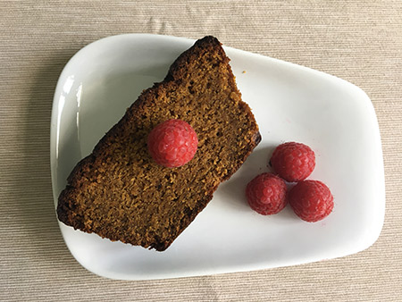 Bizcocho de zanahoria y calabacín