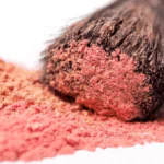 Colorete con cosmética natural